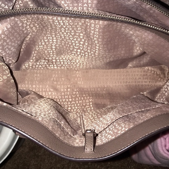 Authentic taupe Kate Spade purse and wallet - Picture 4 of 7
